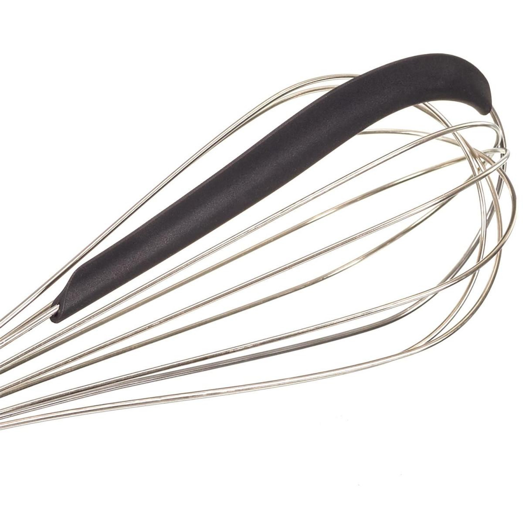 Voir la diapositive 3 : Lily Cook Fouet de cuisine en métal  spatule  31cm gris