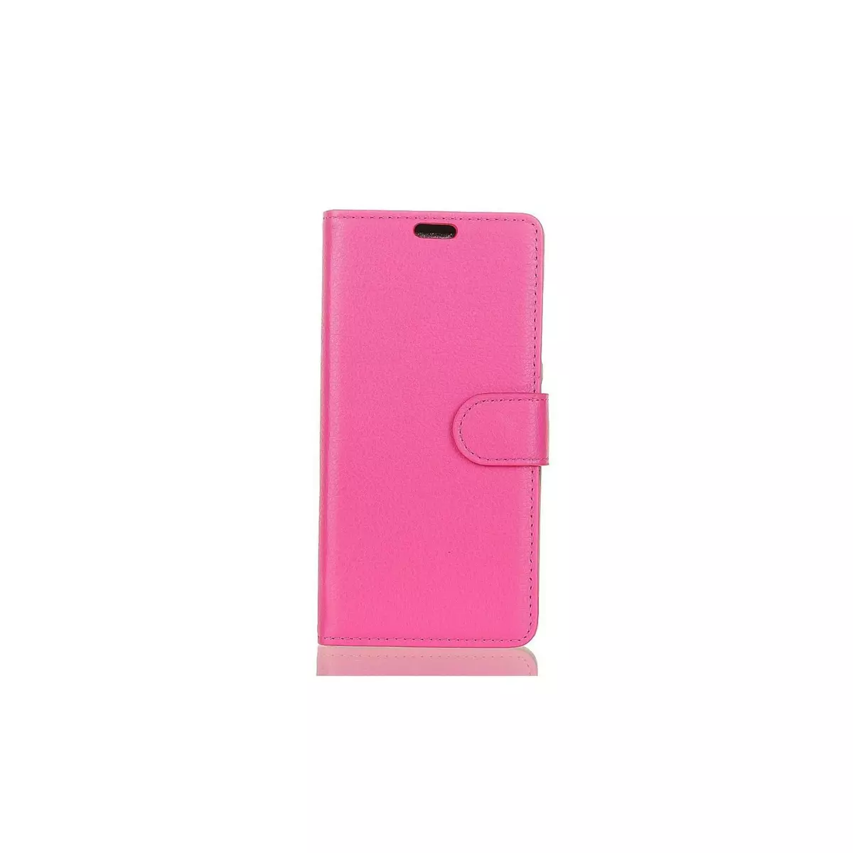 amahousse Housse rose folio Xiaomi Redmi S2 fermeture par avec languette aimantée