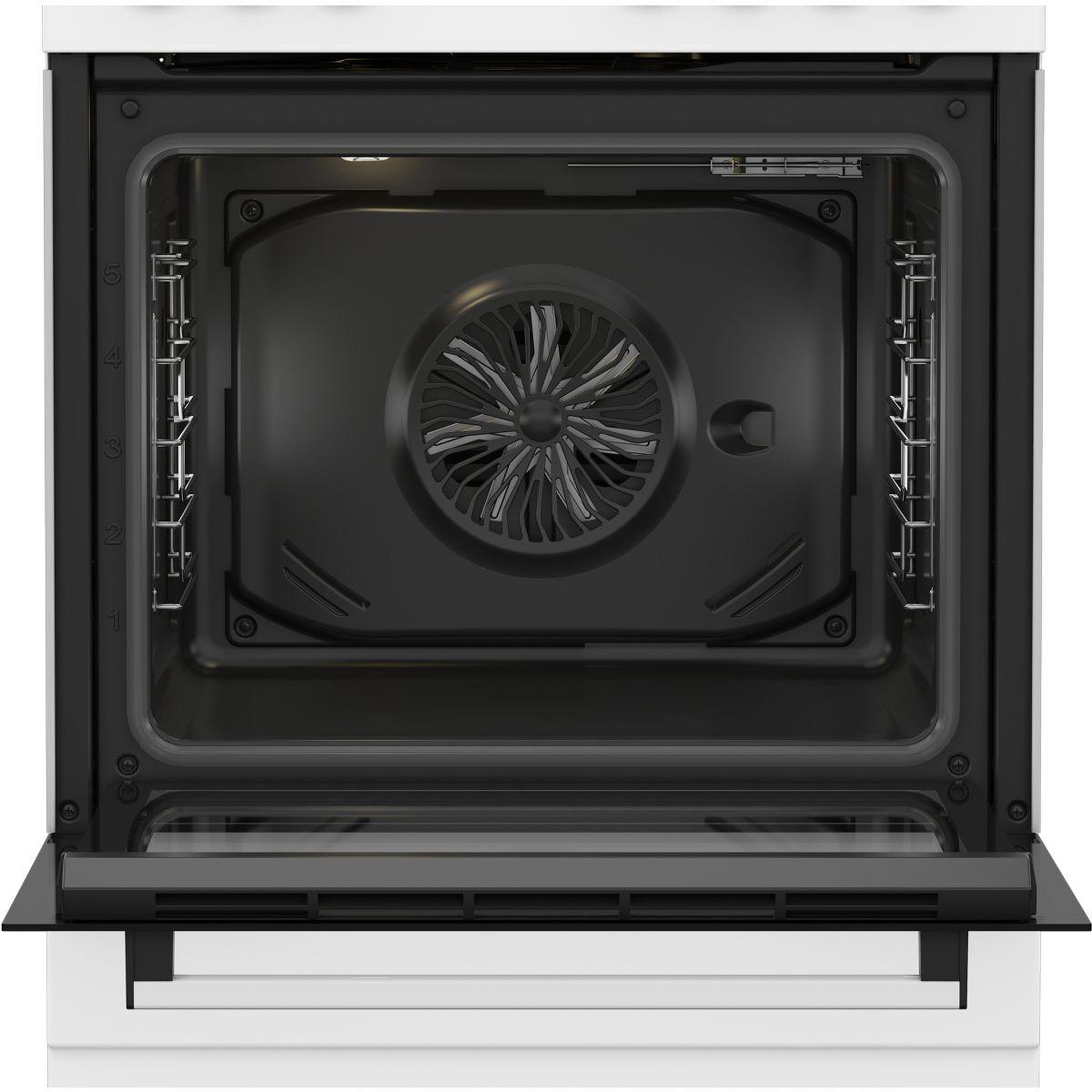 Voir la diapositive 3 : Beko Cuisinière vitrocéramique fbe67100gws