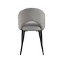 Voir la diapositive 4 : Habitat et Jardin Lot de 2 chaises  Alma  - Gris