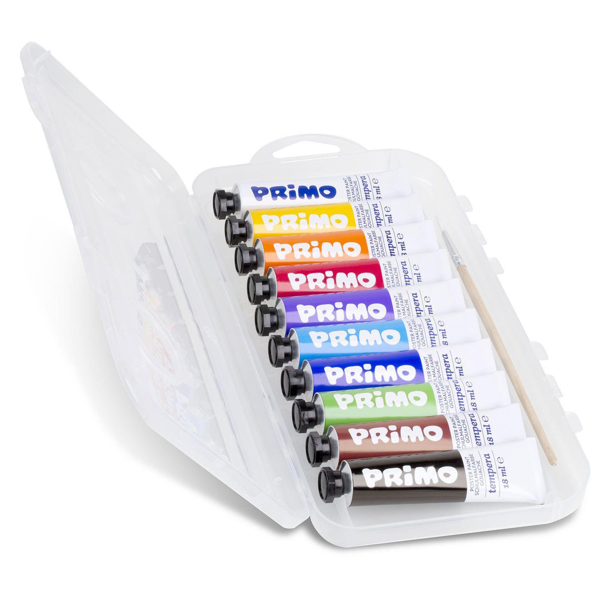 Voir la diapositive 1 : PRIMO 10 tubes de peinture gouache 18 ml