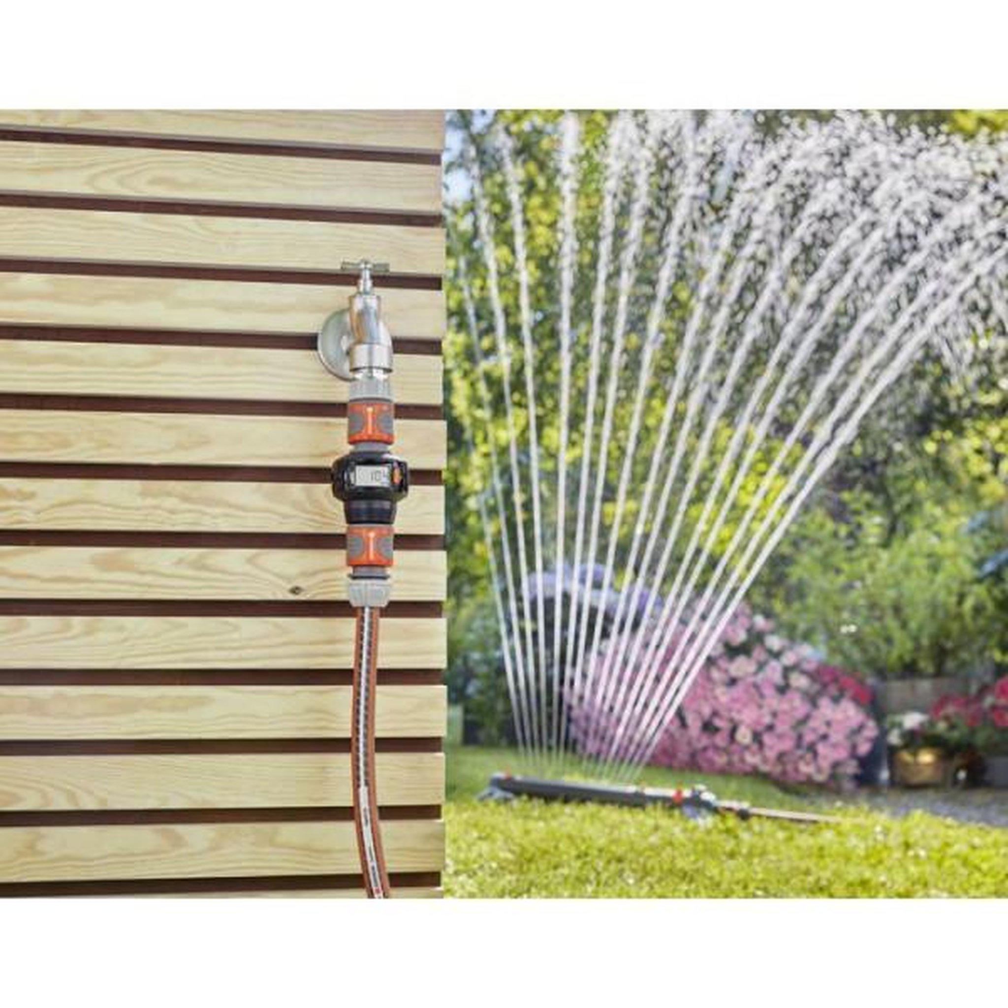 Voir la diapositive 2 : Gardena Compteur d'eau - gardena - aquacount - garantie 5 ans