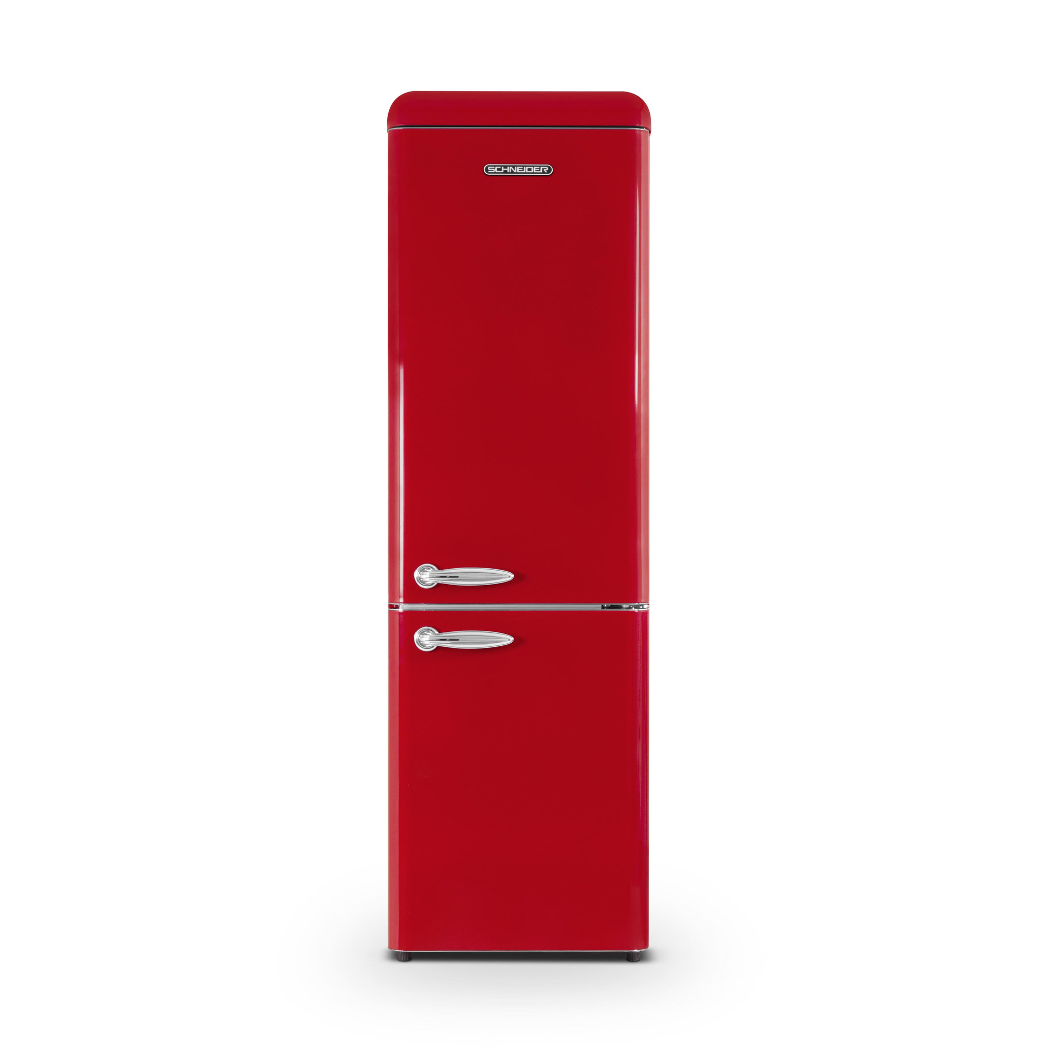 SCHNEIDER Réfrigérateur combiné 249L Vintage Rouge - SCCB250V-RE