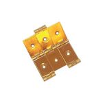 MONIN Charnière de paravent en laiton poli hauteur 93mm dimension 60x20mm MONIN – 428420