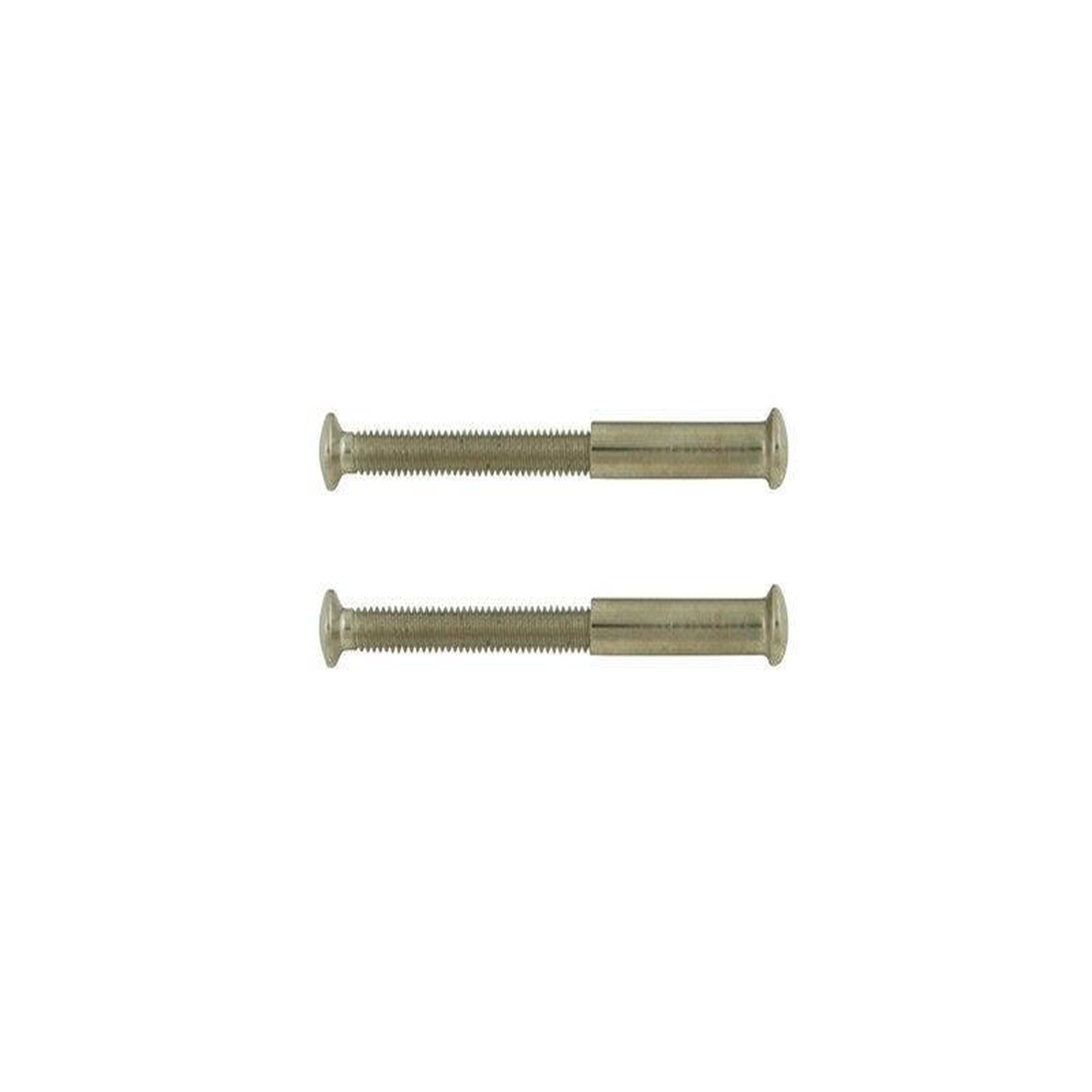 CENTRALE BRICO Lot De 2 Vis Acier Nickelé, L.4.5 X L.0.7