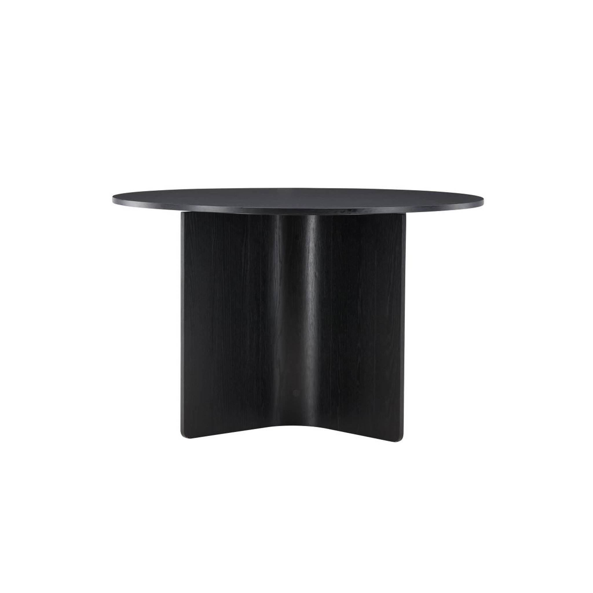 Voir la diapositive 2 : Paris Prix Table à manger ronde  tyreso  120cm noir