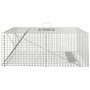 Voir la diapositive 2 : VIDAXL Piege a animaux 64,5x25x26,5 cm fer galvanise