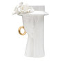 Voir la diapositive 1 : Paris Prix Vase Déco en Porcelaine  Woman Elegant  23cm Blanc