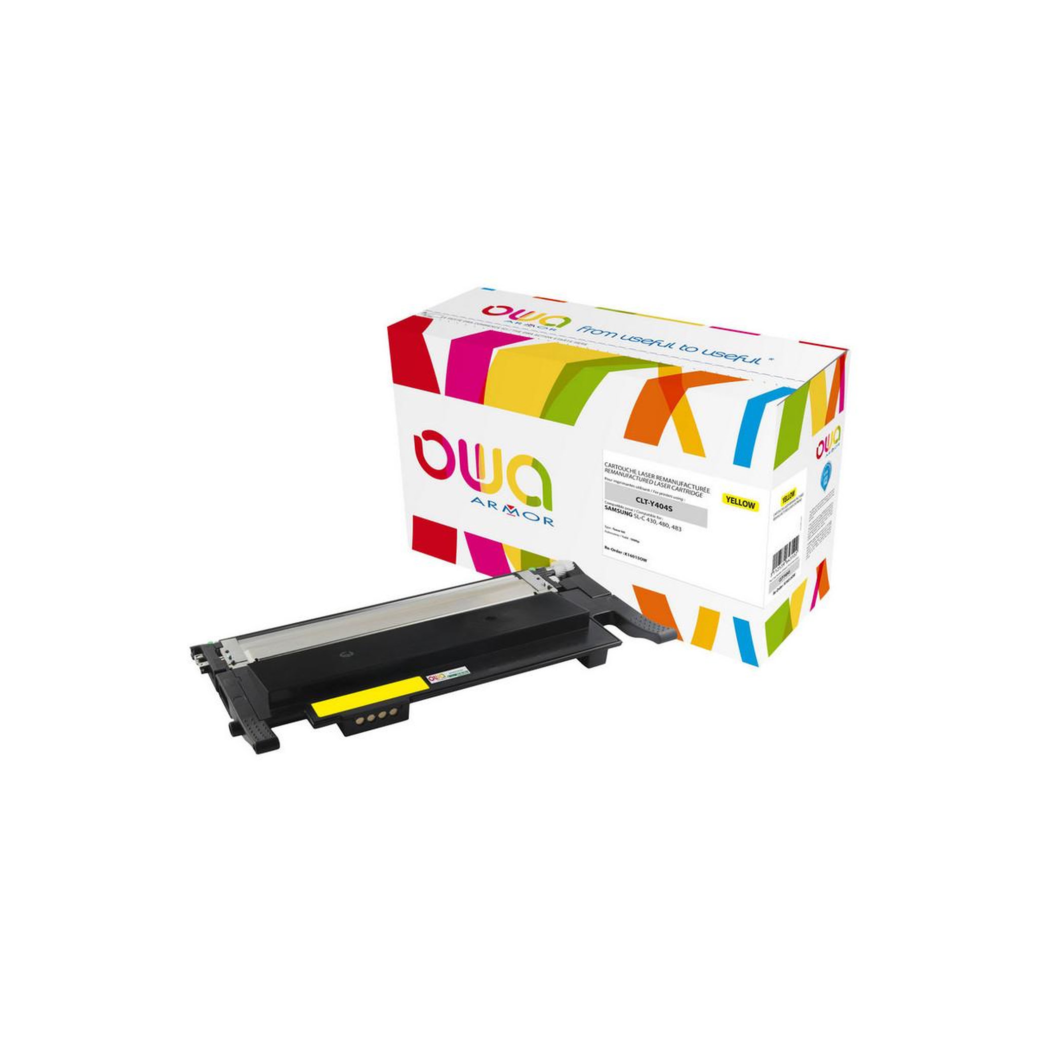 Armor Armor K16015OW Cartouche de toner 1 pièce(s) Compatible Jaune