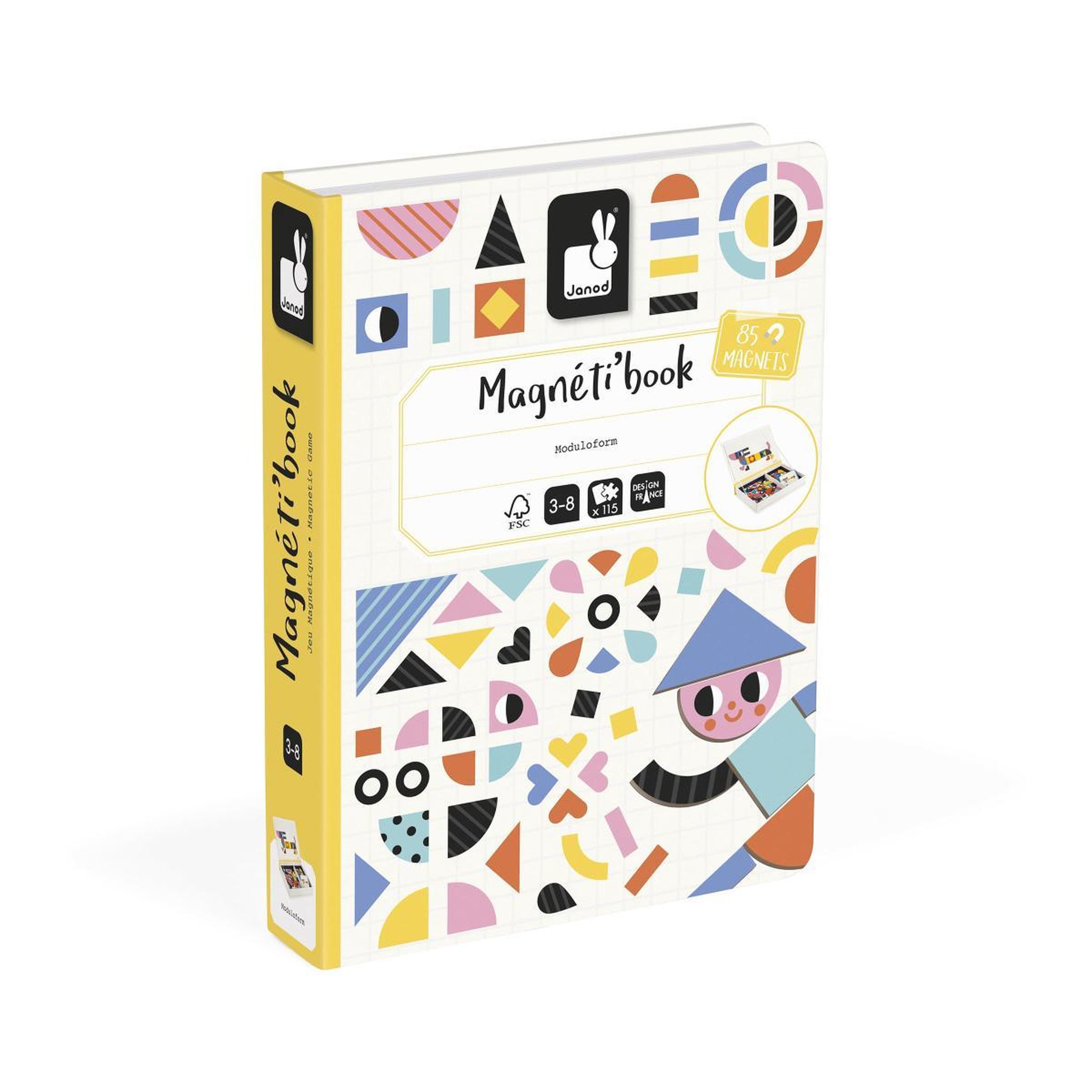 Juratoys-Janod Magneti Book Moduloform