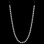 FEERIC LIGHT & CHRISTMAS Guirlande de Noël Perles  Polaire  144cm Blanc