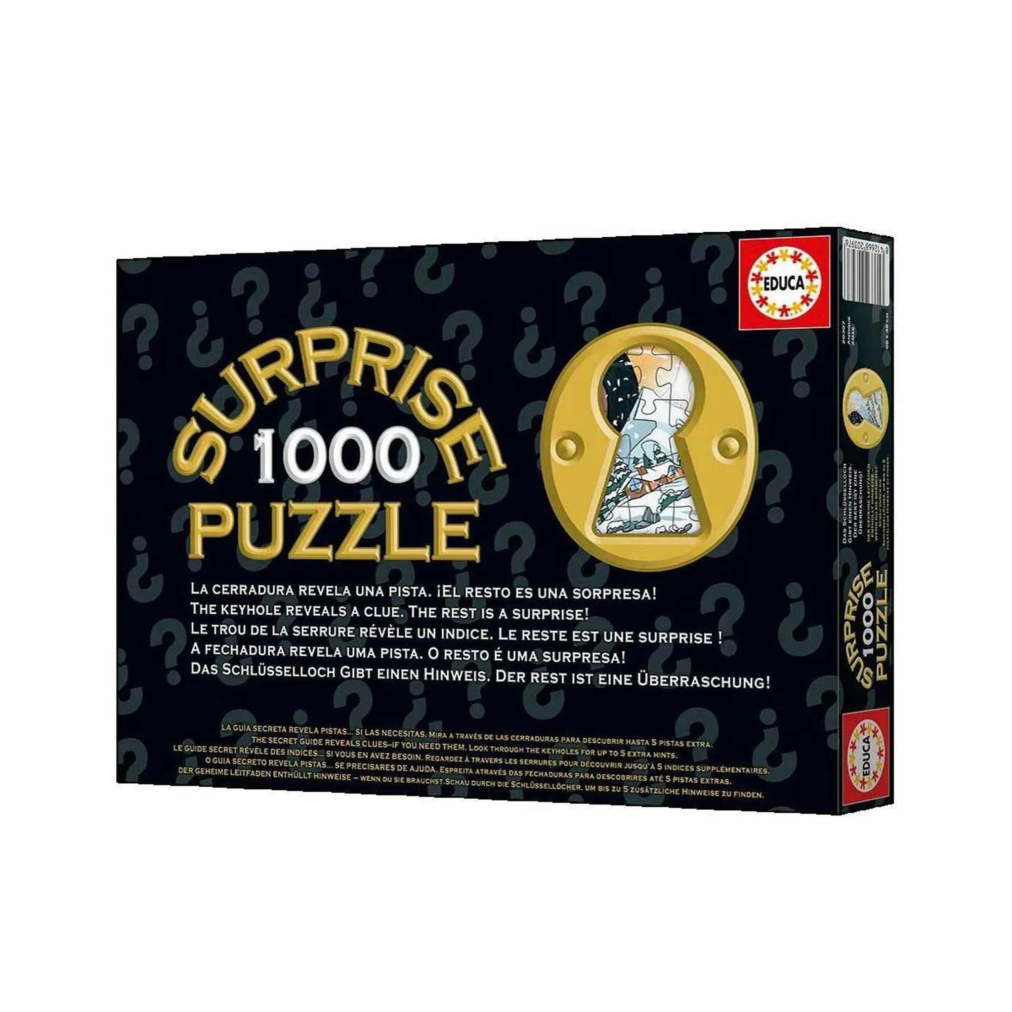 Voir la diapositive 3 : EDUCA Puzzle 1000 pièces – Antique Xmas – Educa – Noël – Adulte 14+ ans