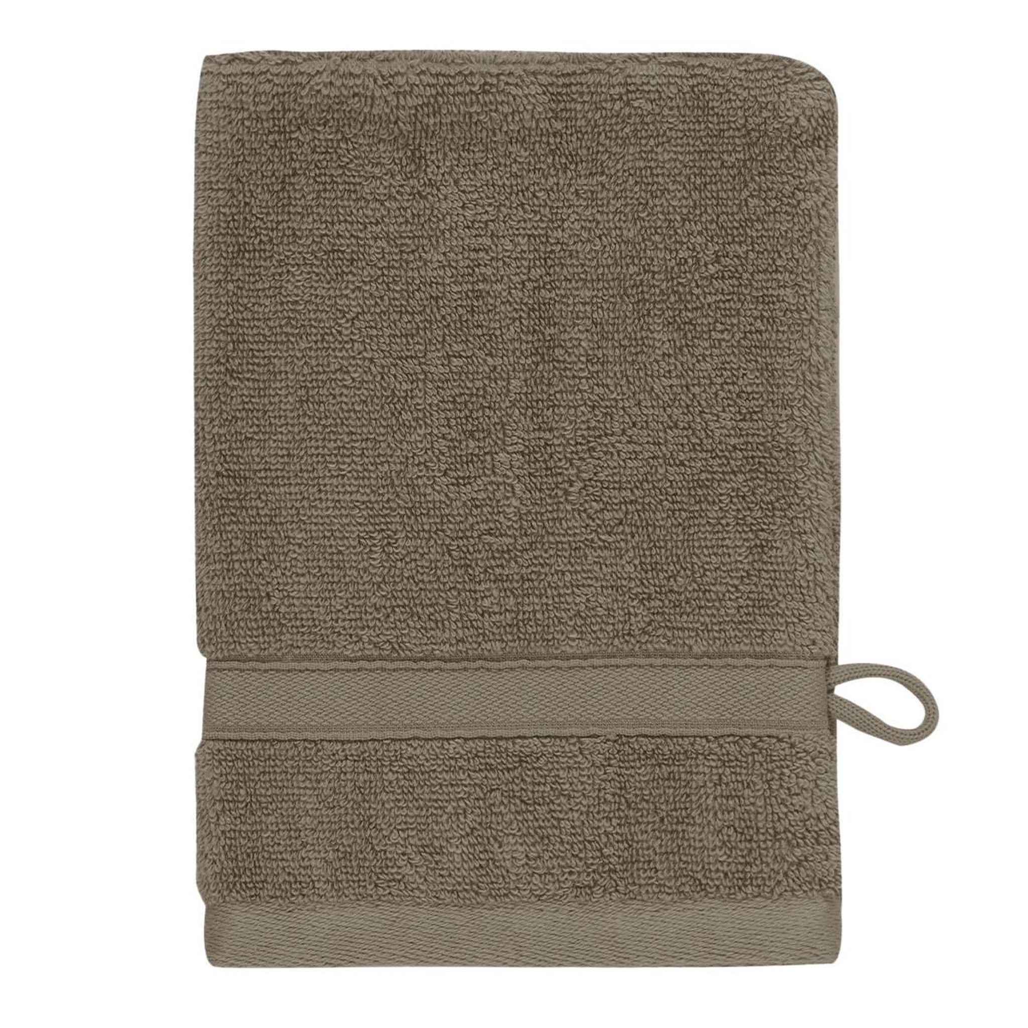 Voir la diapositive 2 : Sensei Maison Lot de 3 gants de toilette 600 g/m² SENSILK - 16x22 cm