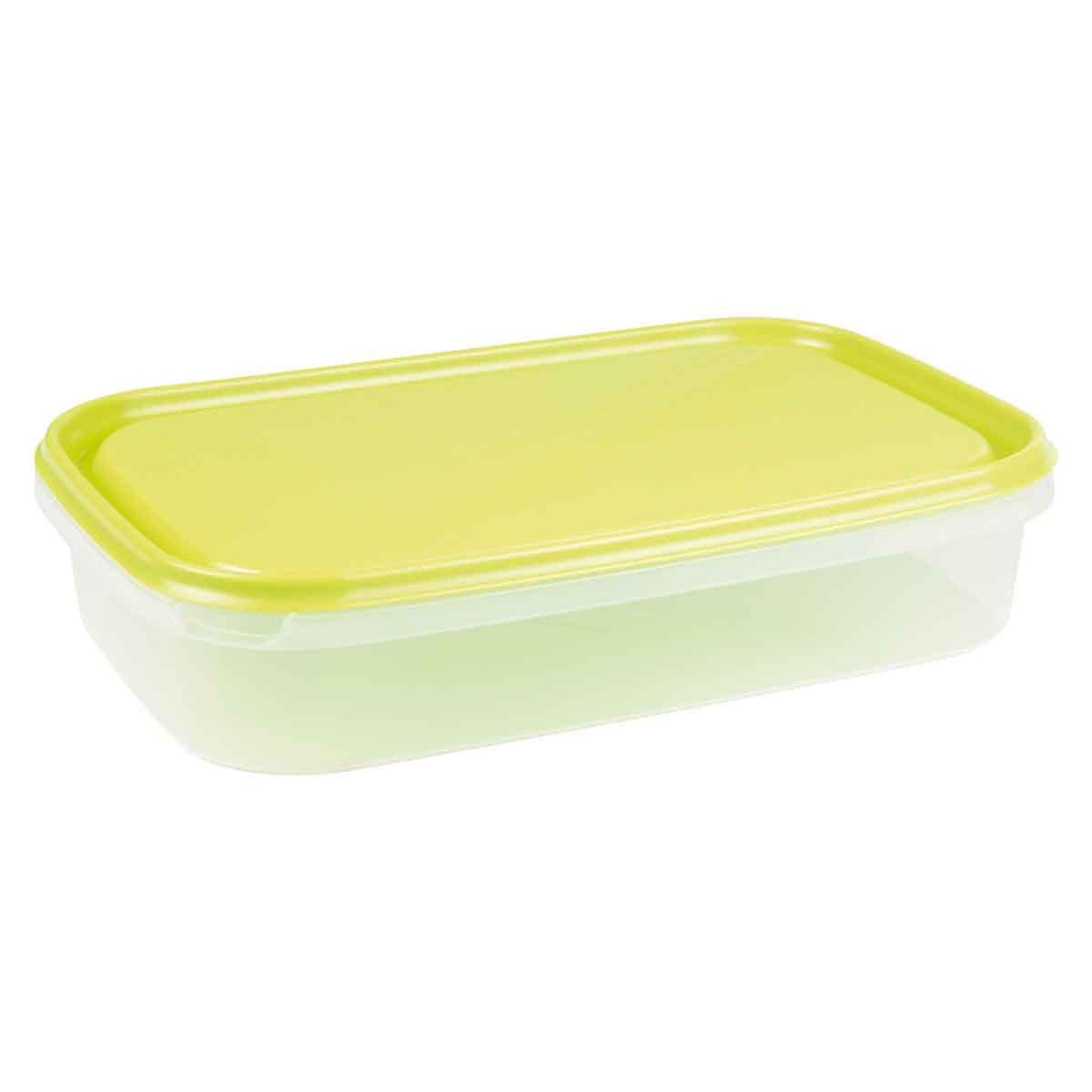 HOMEA Boîte de conservation  merle  2l vert bambou