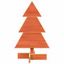 Voir la diapositive 3 : VIDAXL Arbre de Noël en bois pour decoration 60 cm bois de pin massif