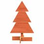 Voir la diapositive 3 : VIDAXL Arbre de Noël en bois pour decoration 60 cm bois de pin massif