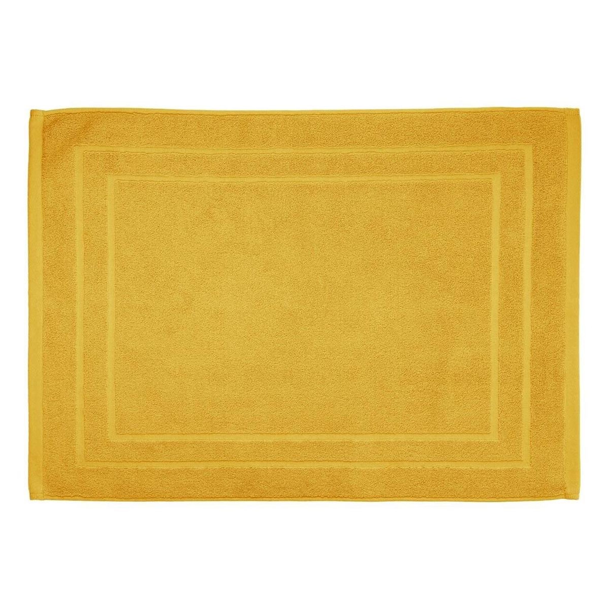 ATMOSPHERA Tapis de bain  confort  50x70cm ocre