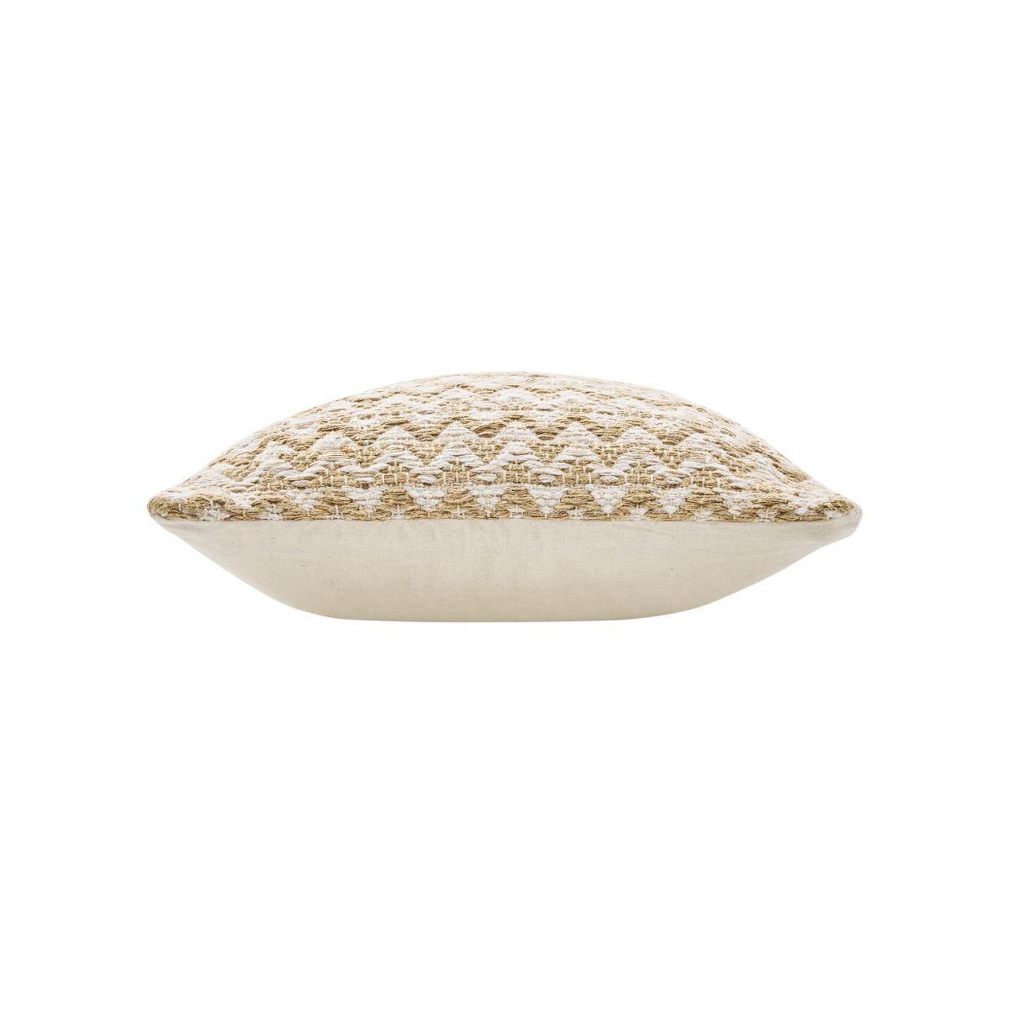 Voir la diapositive 2 : Douceur d'Intérieur Coussin déco fantaisie  loumeo  40x40cm naturel