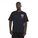 CAPSLAB T-shirt homme Relax fit Naruto Akatsuki. Coloris disponibles : Bleu