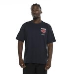 CAPSLAB T-shirt homme Relax fit Naruto Akatsuki. Coloris disponibles : Bleu