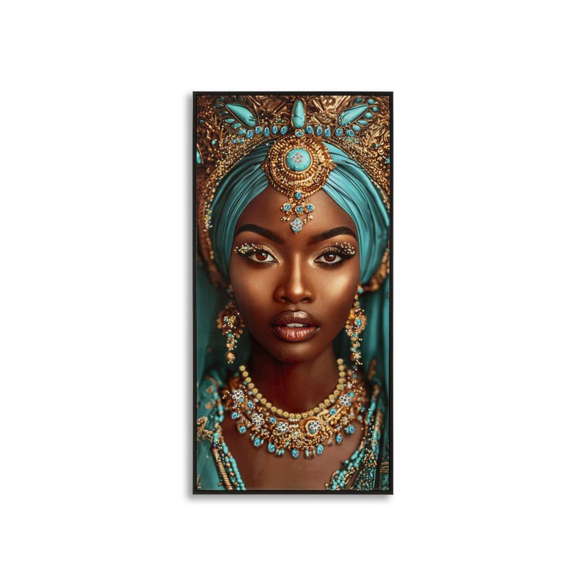 Paris Prix Tableau imprimé  maya ii  50x100cm multicolore