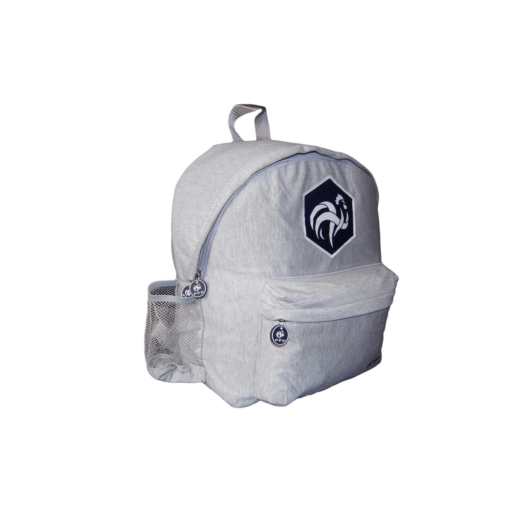 FFF Sac à dos Ballade - 20 litres - Gris - Fédération Française de Football
