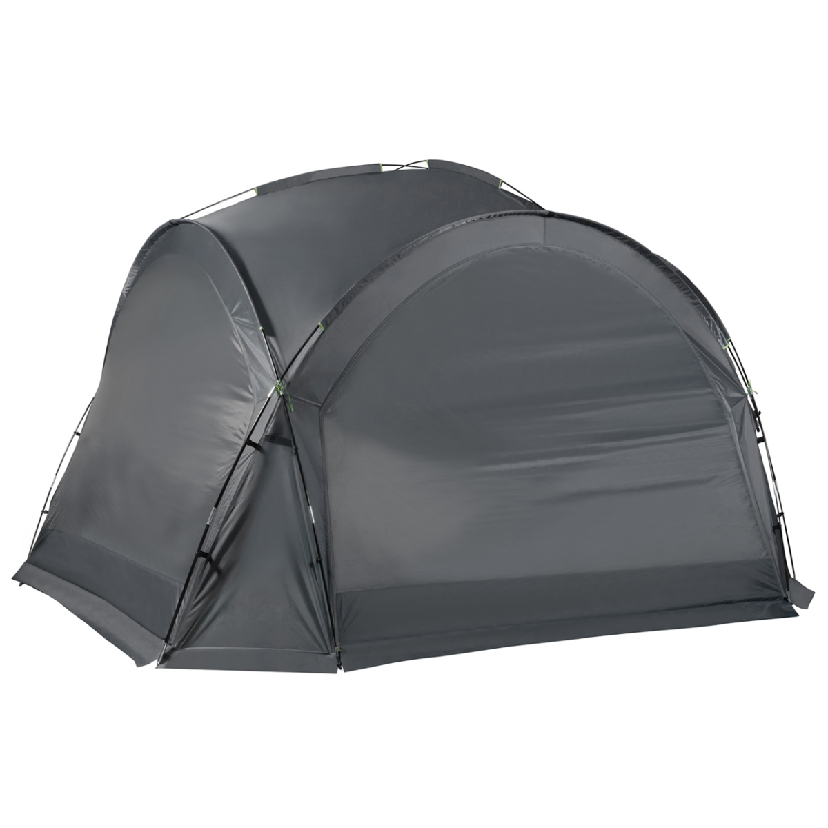 ID MARKET Tente dôme gris anthracite 3,5 M avec LED