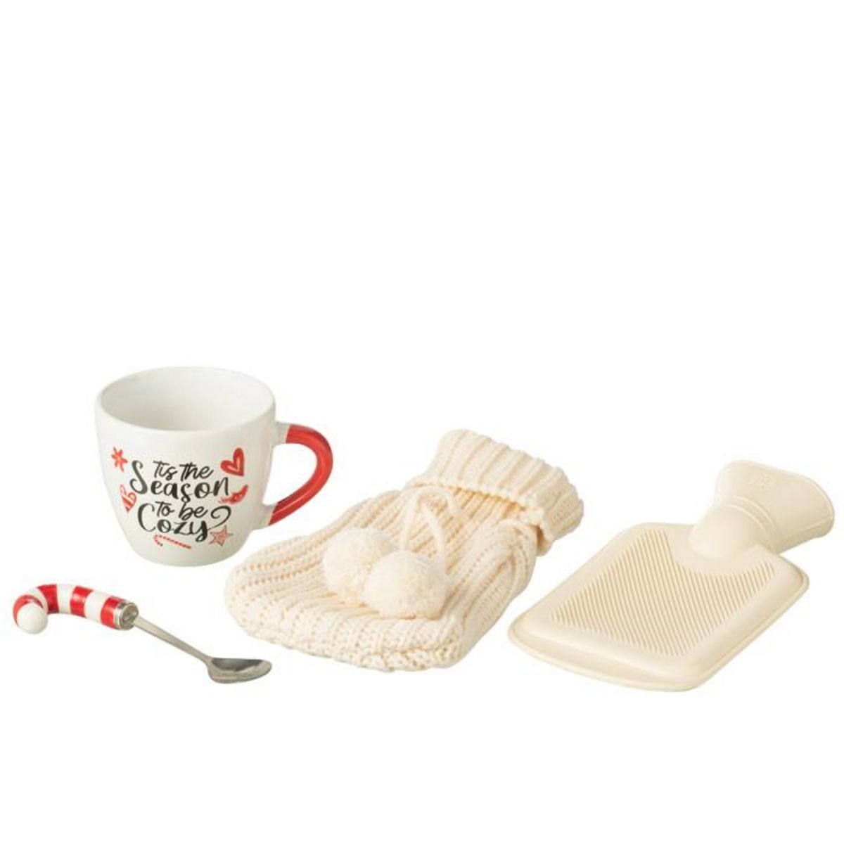 Paris Prix Tasse Avec Cuillère & Bouillotte  Cozy  21cm Multicolore