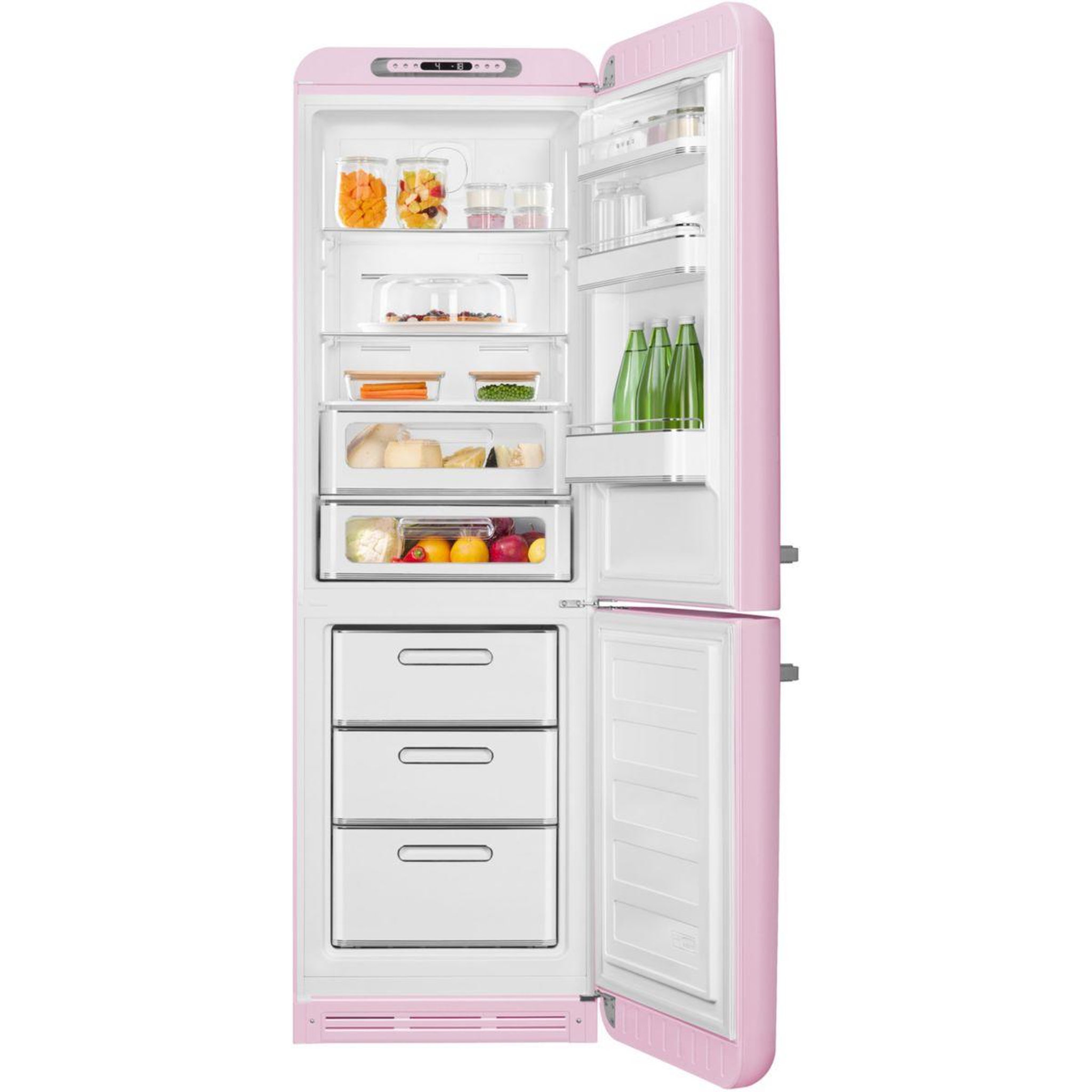 Voir la diapositive 5 : SMEG Réfrigérateur combiné FAB32RPK6