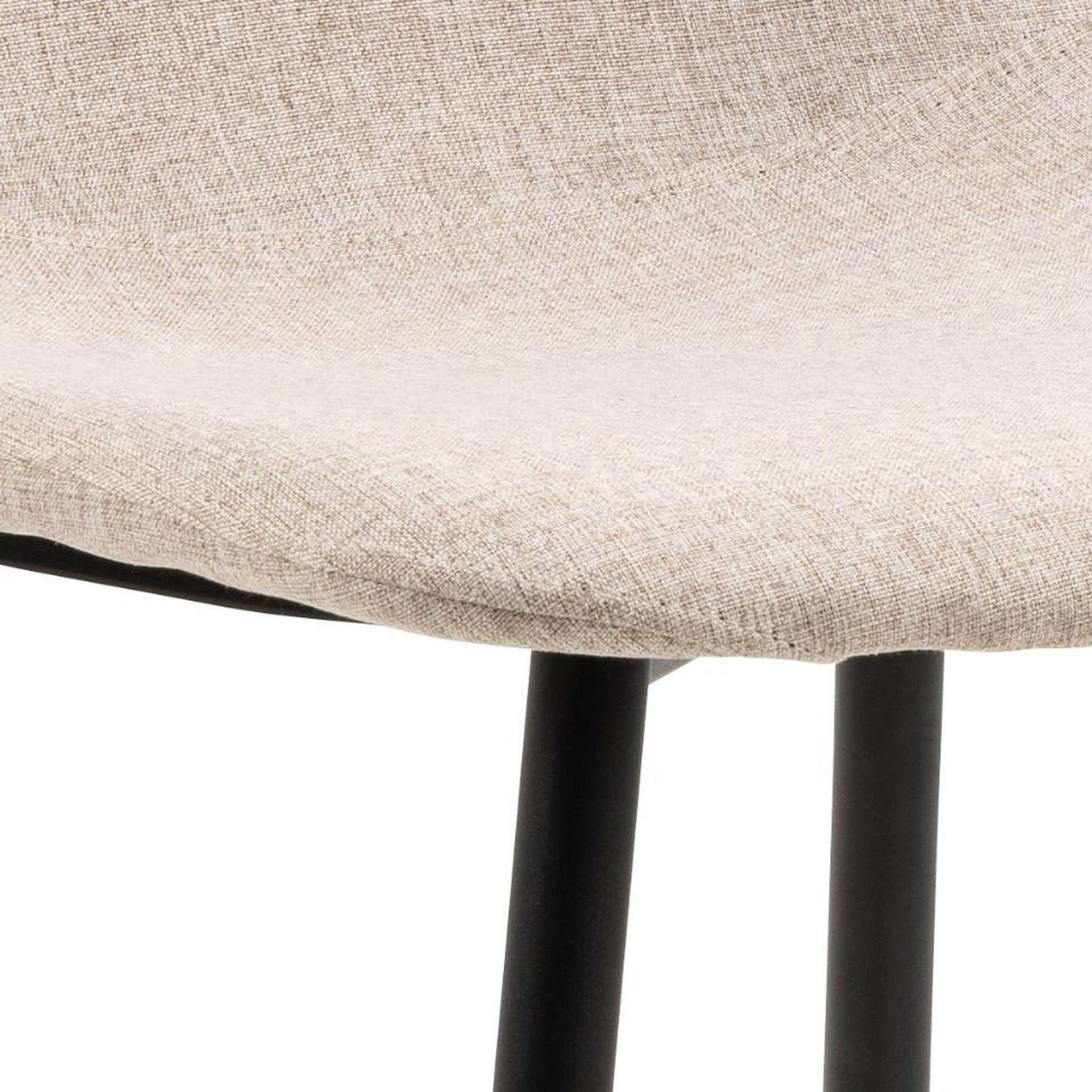 Voir la diapositive 5 : TOILINUX Lot de 4 chaises de salle à manger CLELIA