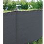 Voir la diapositive 2 :  Brise vue gris anthracite 10m 300g/m2 Werkapro 1,20 x 10m