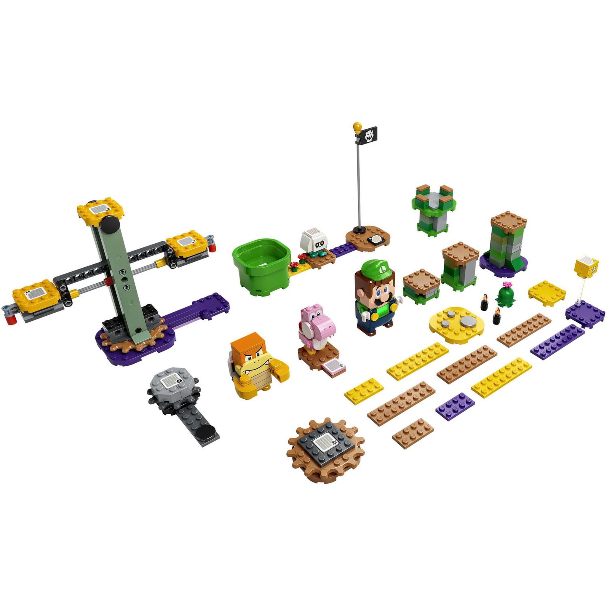 Voir la diapositive 2 : LEGO Super Mario 71387 Pack de Démarrage Les Aventures de Luigi, Jouet et Figurine Interactive
