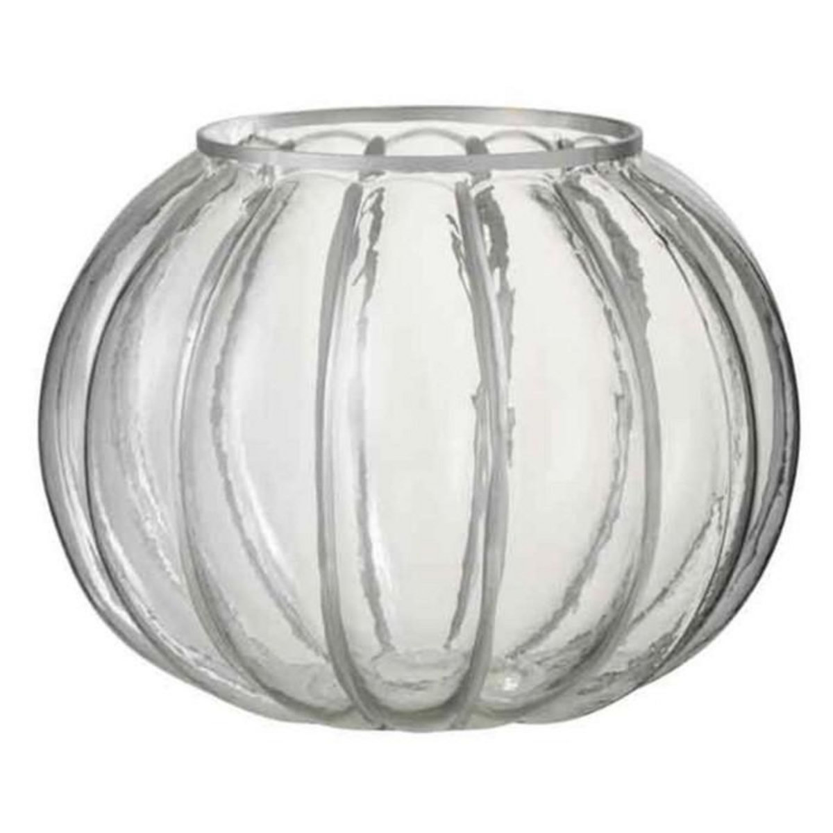 Paris Prix Photophore en Verre  Boule  23cm Argent