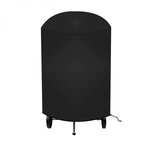 LINXOR Bâche de protection pour barbecue imperméable, anti UV - 70 x 90 cm - Noir