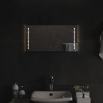 VIDAXL Miroir de salle de bain a LED 30x60 cm