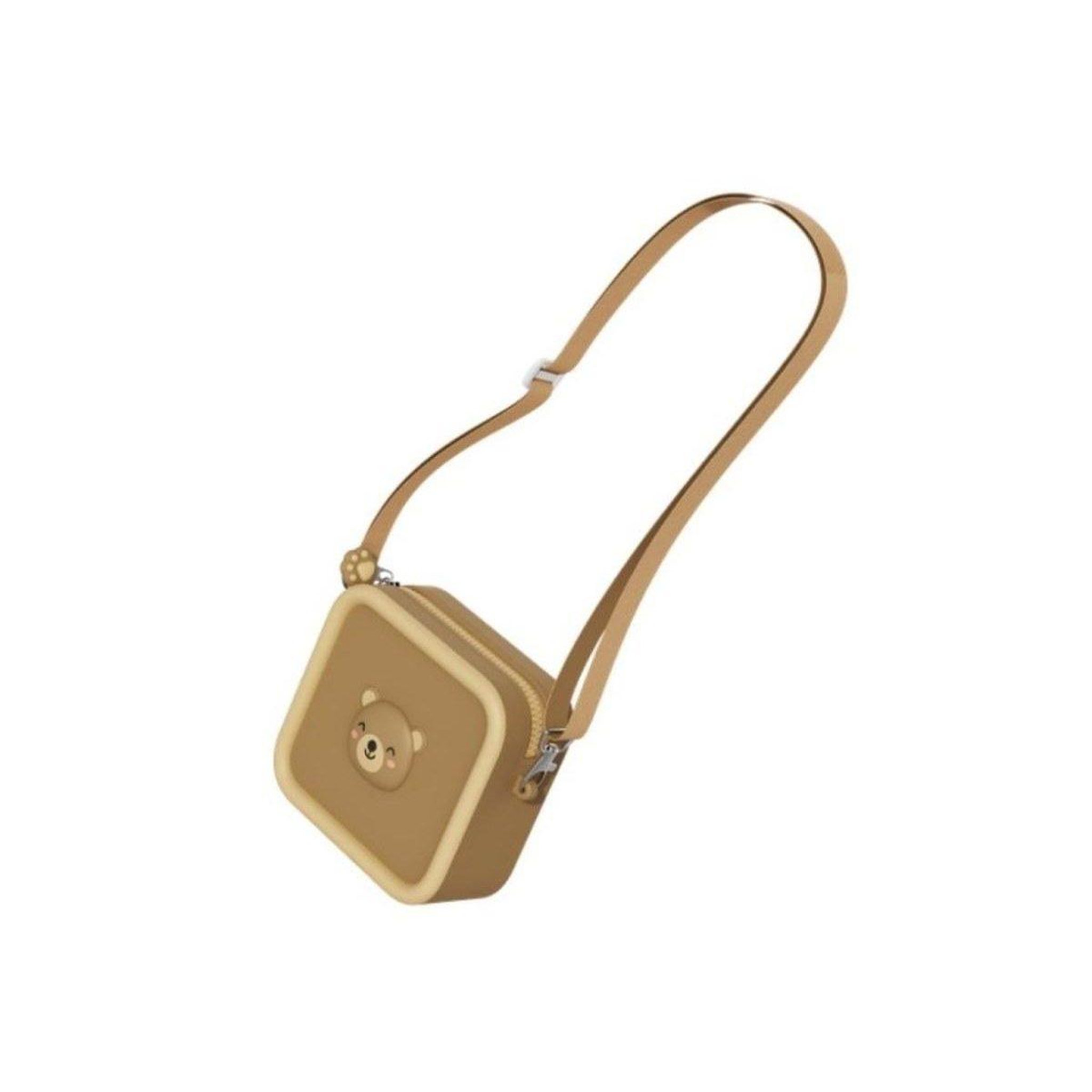 Voir la diapositive 3 : ELIS DESIGN Housse en silicone pour appareil photo Ourson - marron