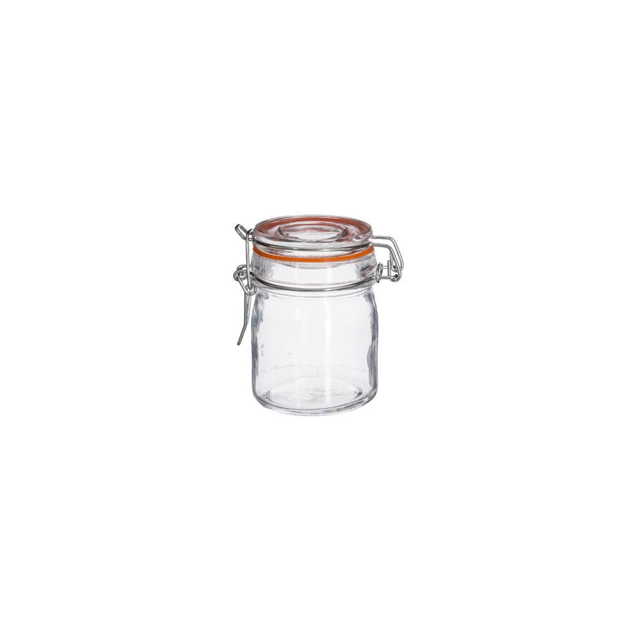 Voir la diapositive 2 : FIVE Lot de 8 Pots en Verre  Hermétique  15cL Transparent