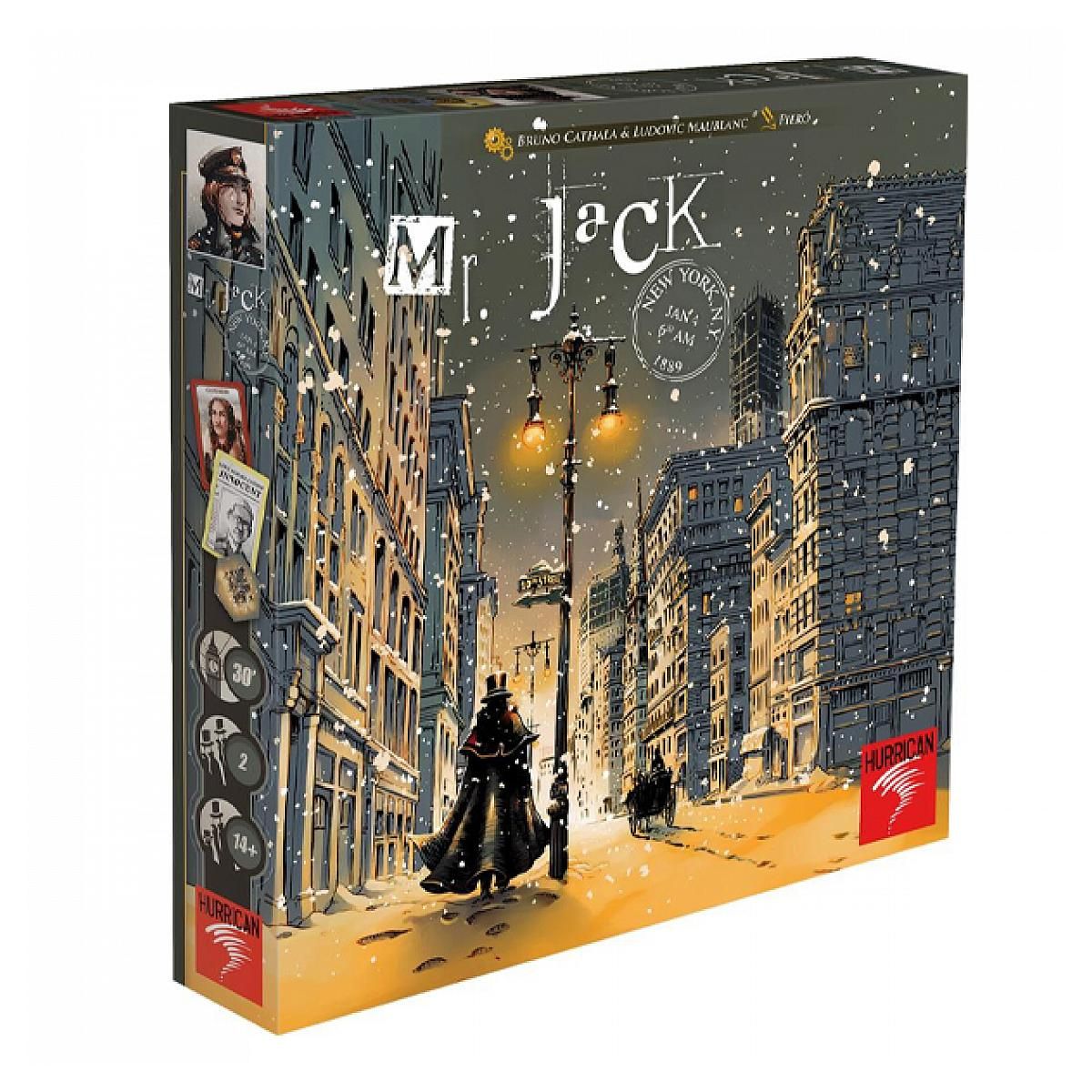 Asmodee Jeu en duo Mr Jack edition New York