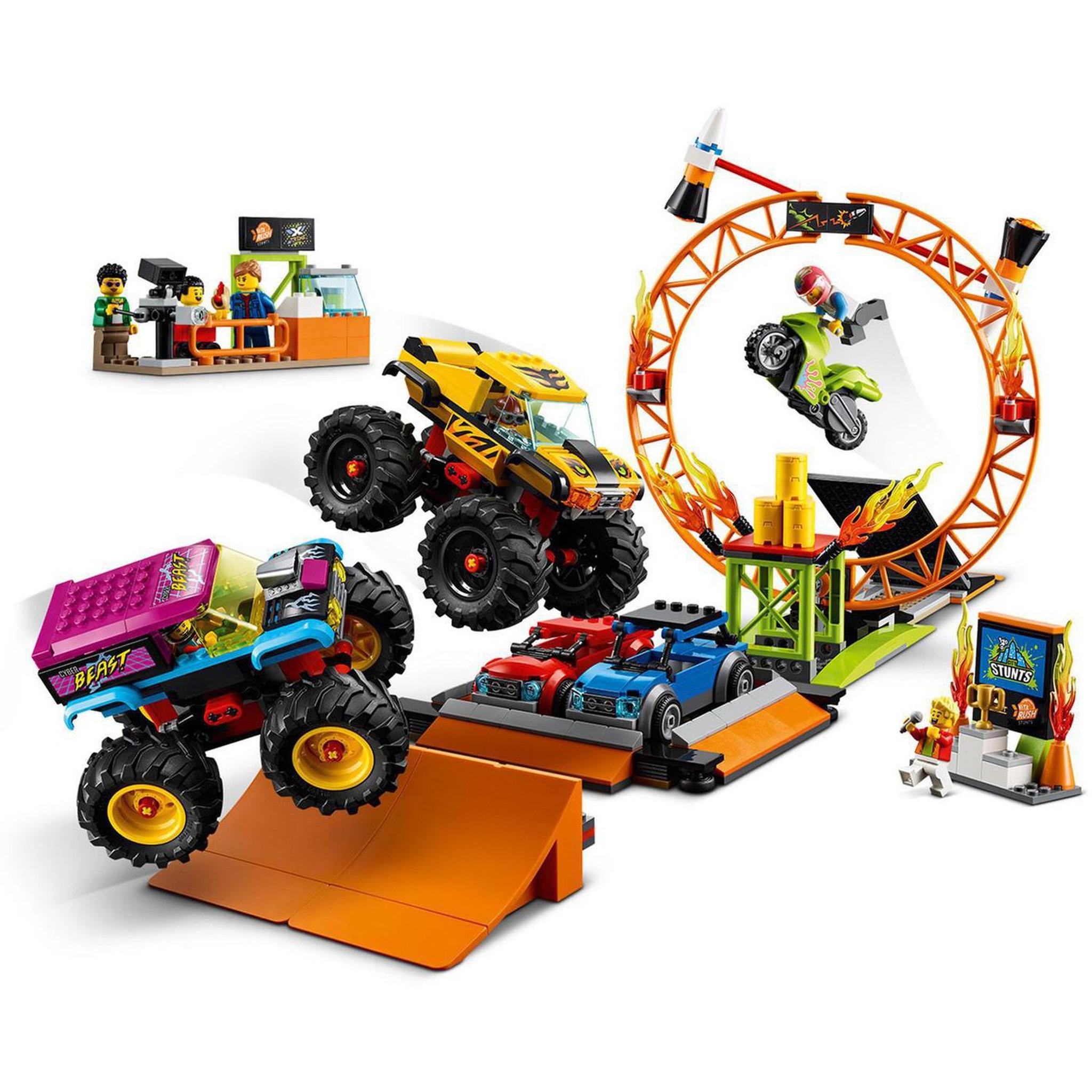 Voir la diapositive 3 : LEGO City Stuntz 60295 L'arène de spectacle des cascadeurs