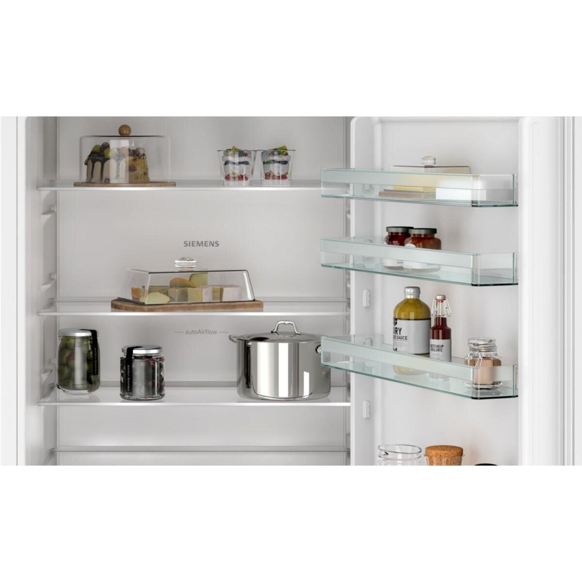 Siemens Réfrigérateur combiné encastrable KB96NNSE0, iQ100