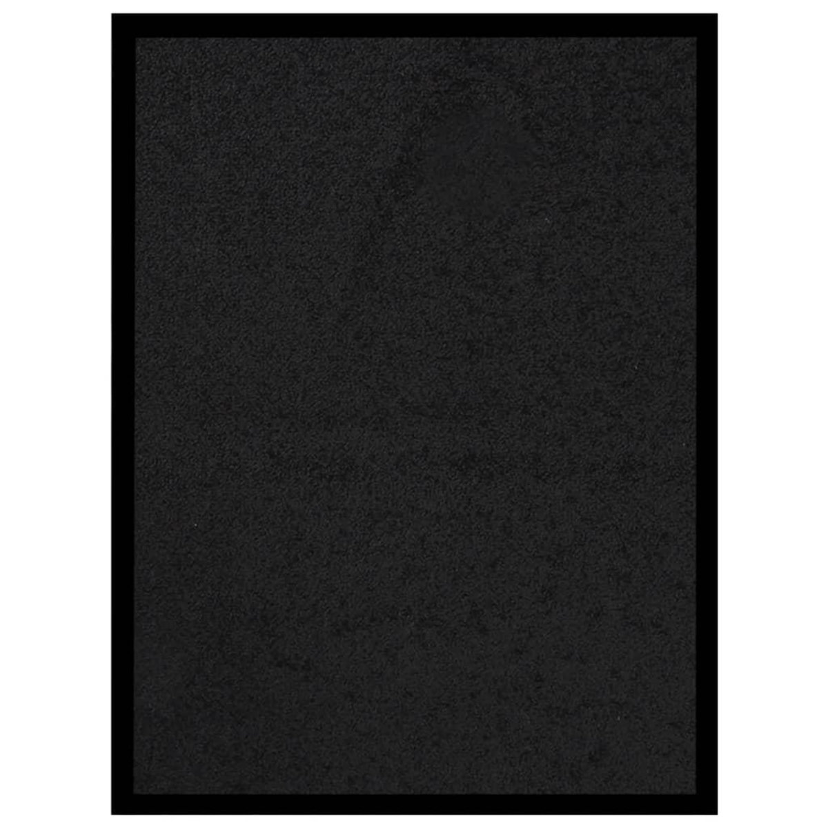 VIDAXL Paillasson Noir 40x60 cm