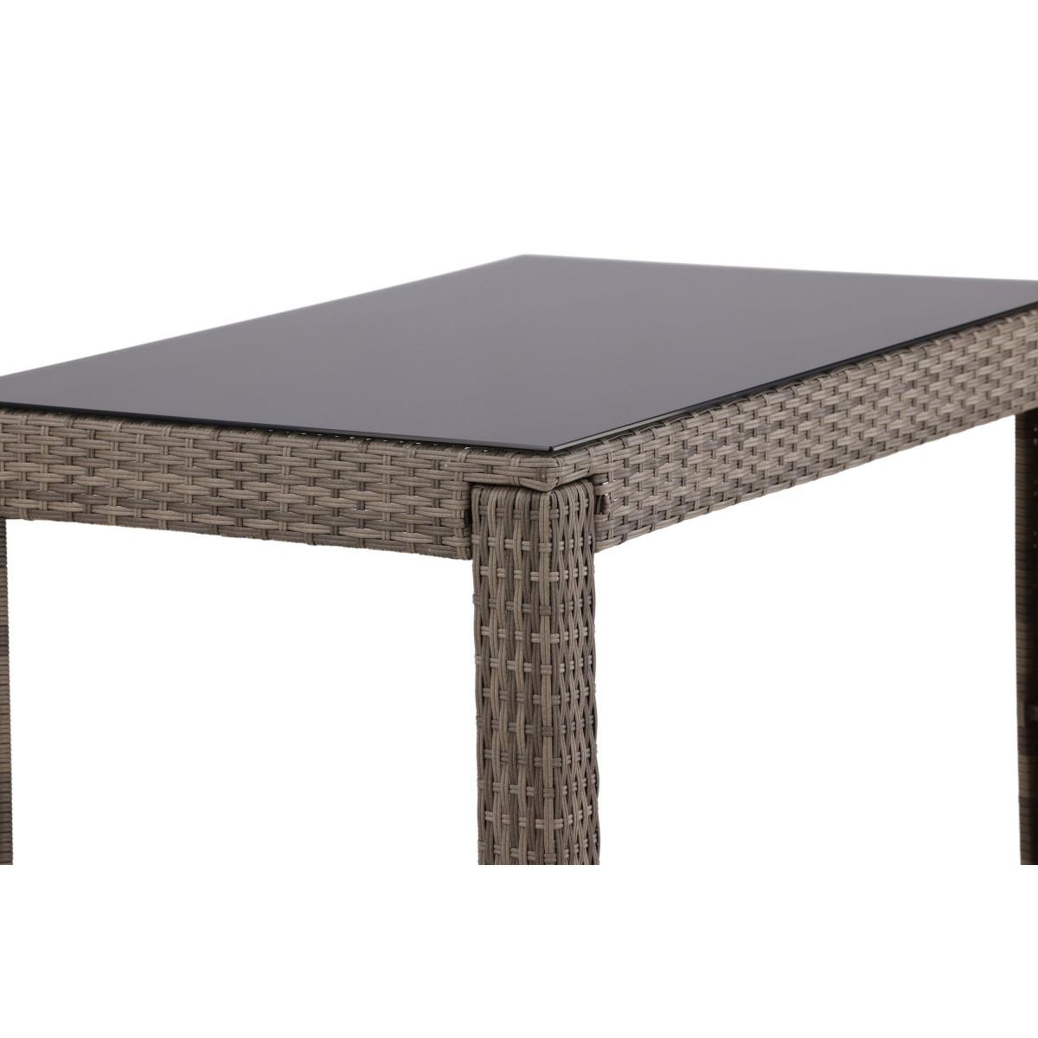 Voir la diapositive 4 : Paris Prix Table de bar de jardin  alo  110cm gris