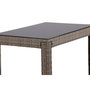 Voir la diapositive 4 : Paris Prix Table de Bar de Jardin  Alo  110cm Gris