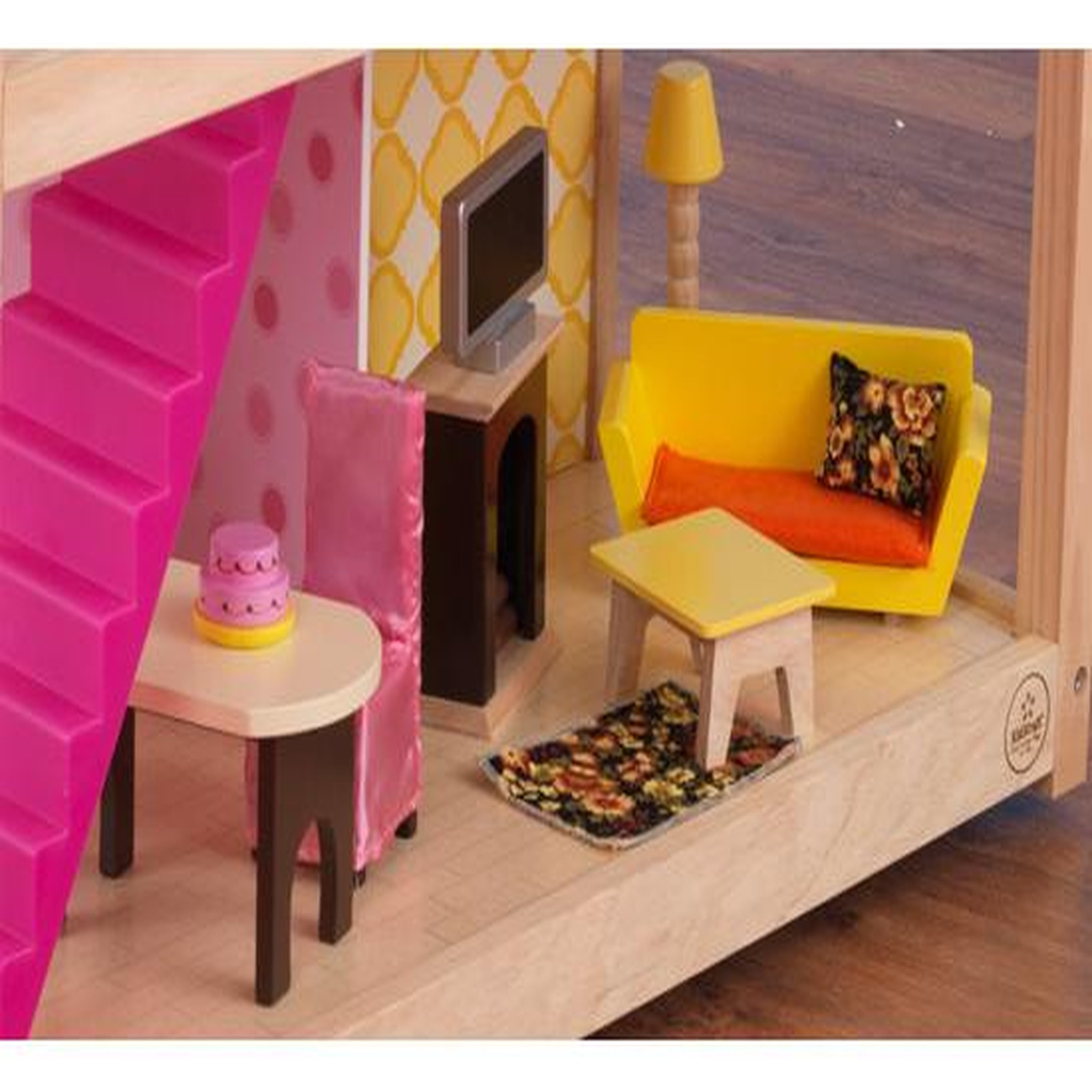 Voir la diapositive 3 : Kidkraft Maison de poupée bois So Chic
