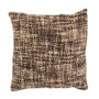 Voir la diapositive 1 : Paris Prix Coussin en Tweed  Cosy  45x45cm Marron & Beige