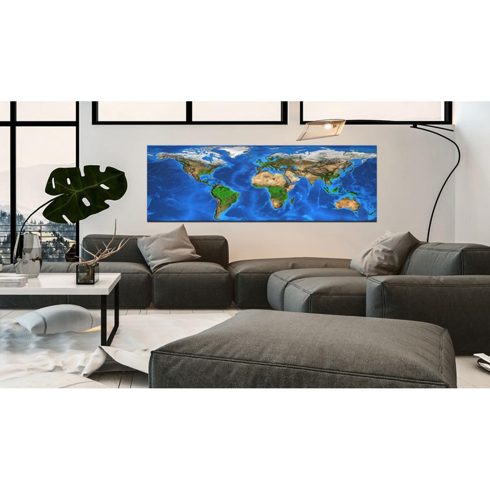 Voir la diapositive 2 : Paris Prix Tableau Imprimé  Magnificent World
