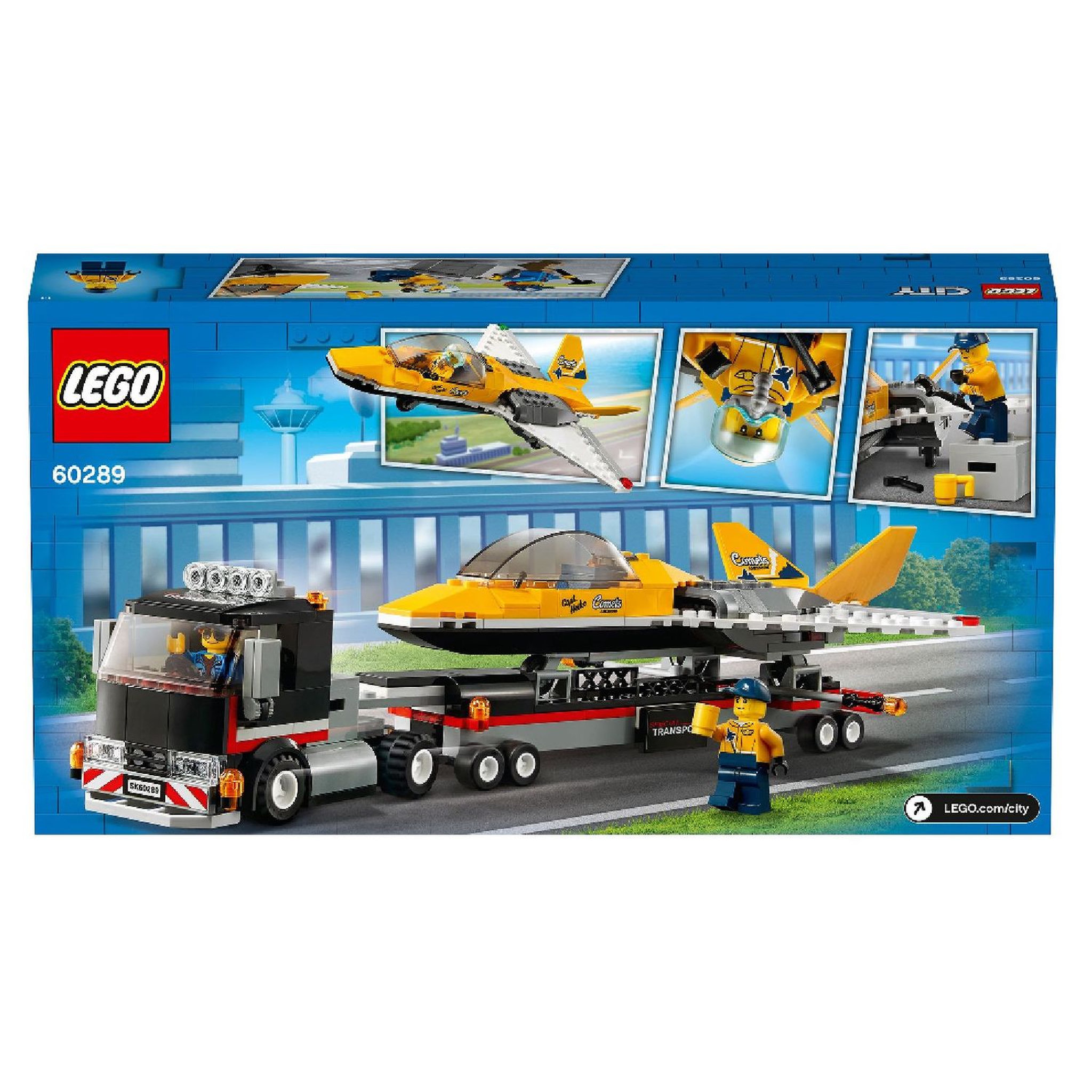 Voir la diapositive 8 : LEGO City 60289 Le transport d'avion de voltige