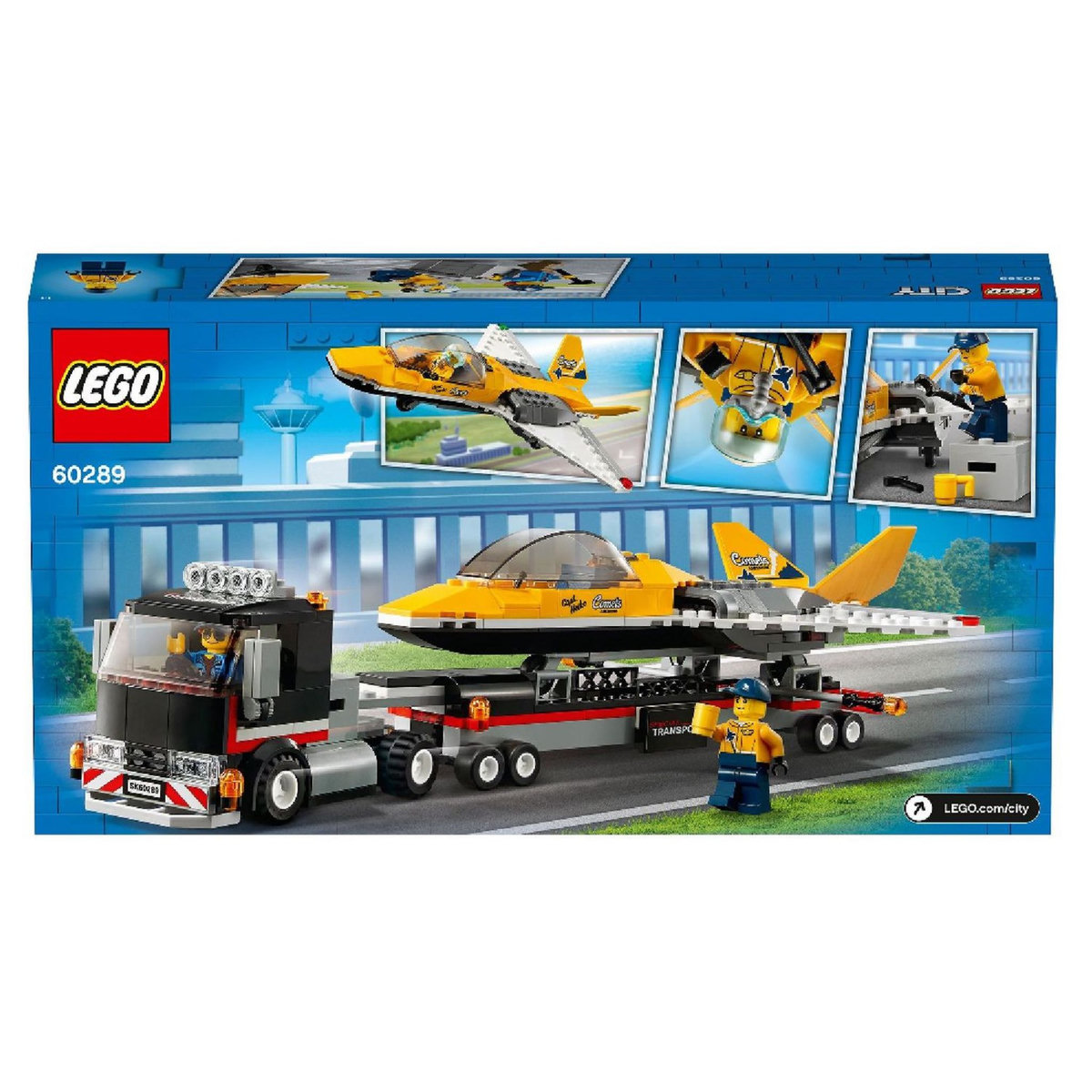 LEGO City 60289 Le transport d'avion de voltige
