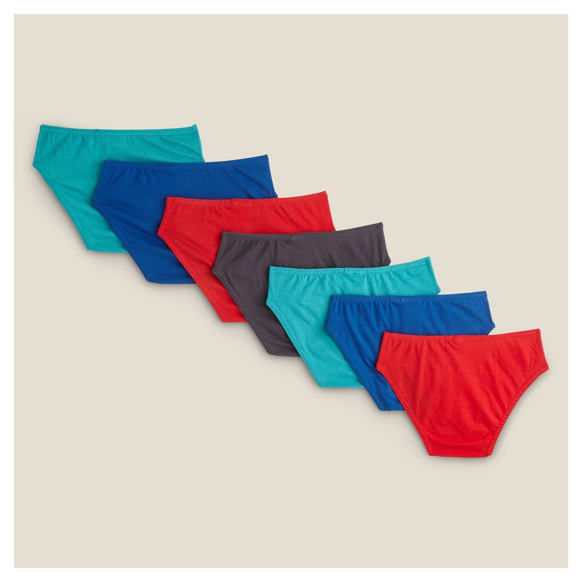 IN EXTENSO Lot de 7 slips garçon