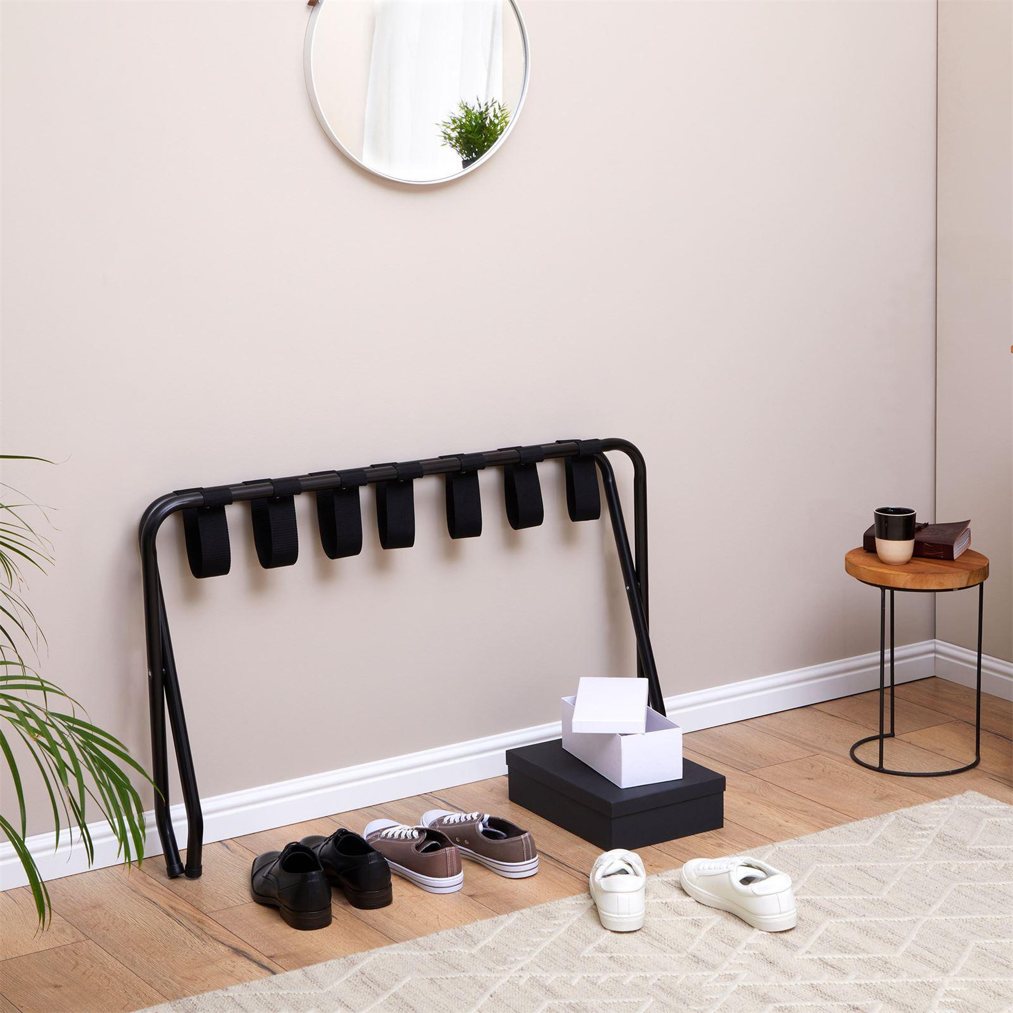 Voir la diapositive 4 : IDIMEX Porte-valise voyage, structure pliable en métal